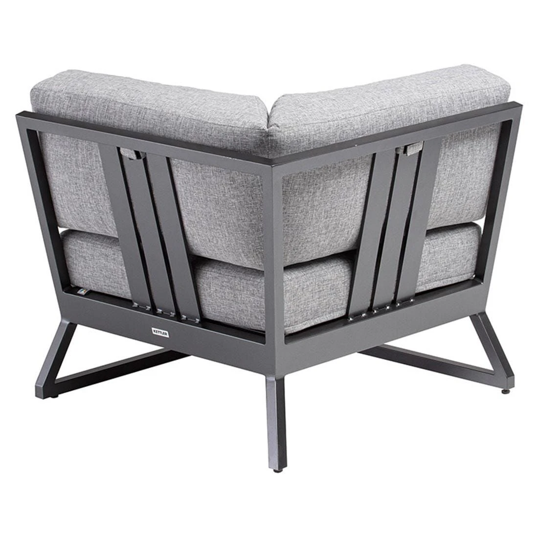 Kettler Ocean Skid Platform Eck-/Endmodul Aluminium/Olefin Anthrazit/Hellgrau Meliert 9 Kettler Ocean Skid Platform Eck-/Endmodul Aluminium/Olefin Anthrazit/Hellgrau Meliert – Bild 7