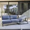 Kettler Ocean Skid Platform Gartensofa Aluminium/Agora Anthrazit Matt/Brisa -Garten Und Außenbereich kettler ocean skid platform gartensofa aluminium acryl 1485003 1