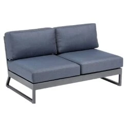 Kettler Ocean Skid Platform Gartensofa Aluminium/Agora Anthrazit Matt/Brisa -Garten Und Außenbereich kettler ocean skid platform gartensofa aluminium acryl 1485003 3