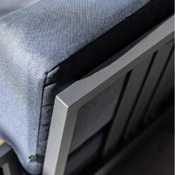 Kettler Ocean Skid Platform Gartensofa Aluminium/Agora Anthrazit Matt/Brisa -Garten Und Außenbereich kettler ocean skid platform gartensofa aluminium acryl 1485003 5