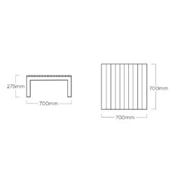 Kettler Ocean Skid Platform Loungeset Aluminium/Agora Anthrazit Matt/Brisa -Garten Und Außenbereich kettler ocean skid platform loungeset aluminium agora 1491779 10