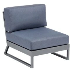 Kettler Ocean Skid Platform Loungeset Aluminium/Agora Anthrazit Matt/Brisa -Garten Und Außenbereich kettler ocean skid platform loungeset aluminium agora 1491779 3