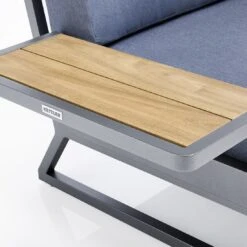 Kettler Ocean Skid Platform Loungeset Aluminium/Agora Anthrazit Matt/Brisa -Garten Und Außenbereich kettler ocean skid platform loungeset aluminium agora 1491779 8