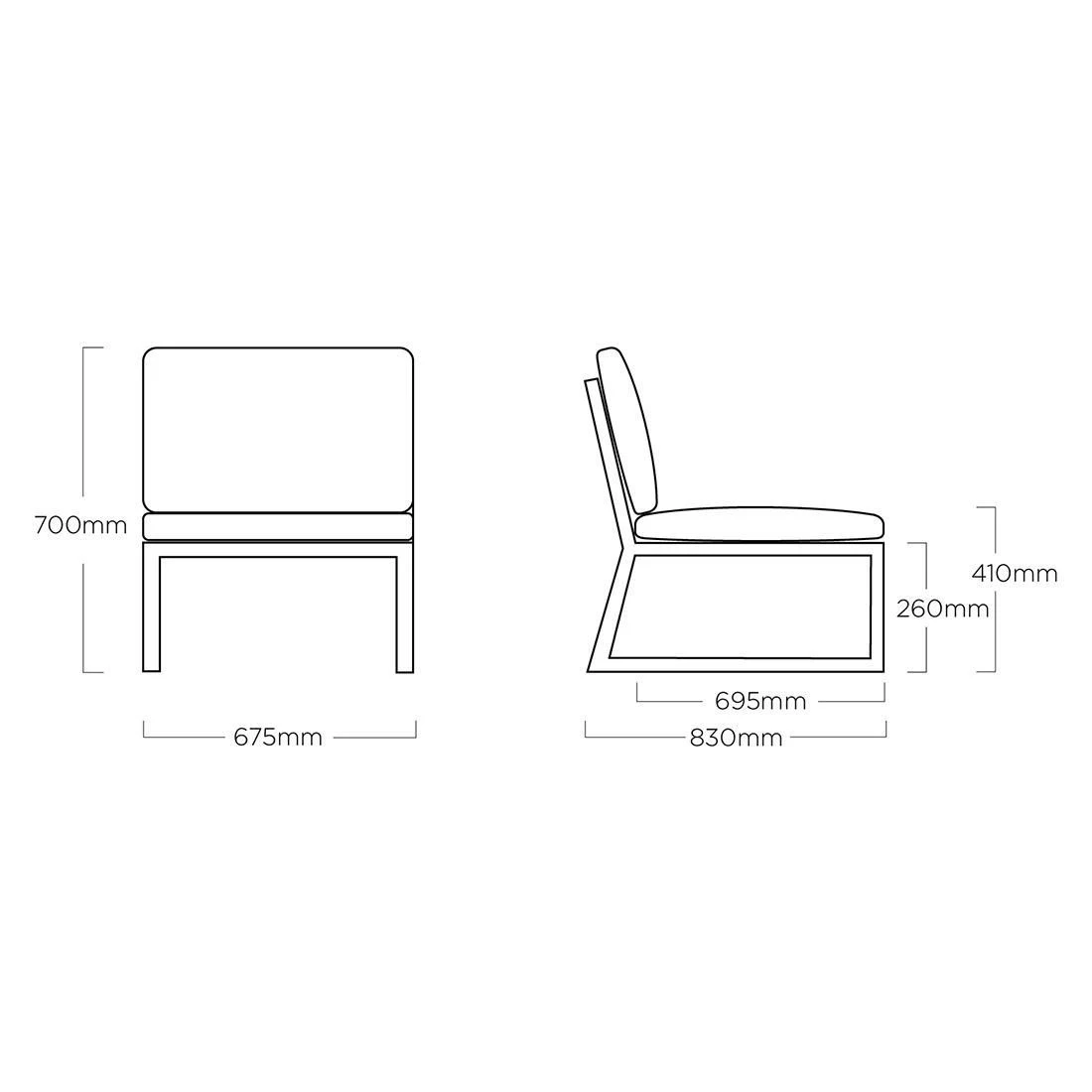Kettler Ocean Skid Platform Loungeset Aluminium/Olefin Anthrazit/Hellgrau Meliert 11 Kettler Ocean Skid Platform Loungeset Aluminium/Olefin Anthrazit/Hellgrau Meliert – Bild 9
