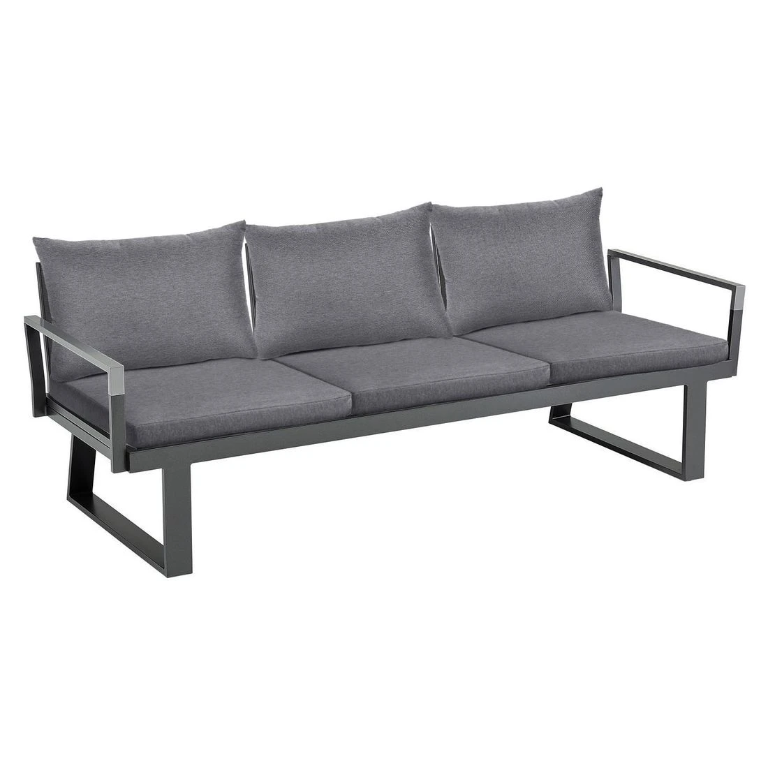 Kettler Rasmus Modular Gartensofa Aluminium/Polyester Anthrazit/Graphit 4 Kettler Rasmus Modular Gartensofa Aluminium/Polyester Anthrazit/Graphit – Bild 2