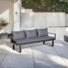 Kettler Rasmus Modular Gartensofa Aluminium/Teak Anthrazit/Teak -Garten Und Außenbereich kettler rasmus modular gartensofa aluminium teak 1494089 1