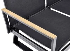 Kettler Rasmus Modular Gartensofa Aluminium/Teak Anthrazit/Teak -Garten Und Außenbereich kettler rasmus modular gartensofa aluminium teak 1494089 5