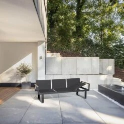 Kettler Rasmus Modular Gartensofa Aluminium/Teak Anthrazit/Teak -Garten Und Außenbereich kettler rasmus modular gartensofa aluminium teak 1494089 9