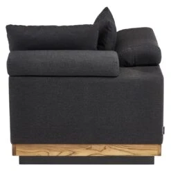 Kettler Royal Platform Eck-/Endmodul Aluminium/Teak/Sunbrella Anthrazit/Sooty -Garten Und Außenbereich kettler royal platform eckmodul aluminium teak sunbrella 1438242 3