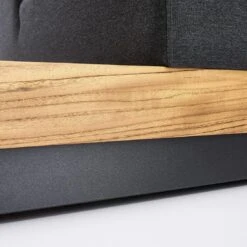 Kettler Royal Platform Loungebank Aluminium/Teak/Sunbrella Anthrazit/Sooty -Garten Und Außenbereich kettler royal platform loungebank aluminium teak sunbrella 1438275 8