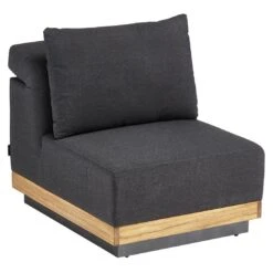 Kettler Royal Platform Mittelmodul Aluminium/Teak/Sunbrella Anthrazit/Sooty -Garten Und Außenbereich kettler royal platform mittelmodul aluminium teak sunbrella 1438231 1