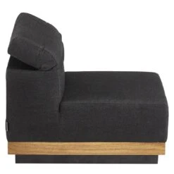 Kettler Royal Platform Mittelmodul Aluminium/Teak/Sunbrella Anthrazit/Sooty -Garten Und Außenbereich kettler royal platform mittelmodul aluminium teak sunbrella 1438231 3