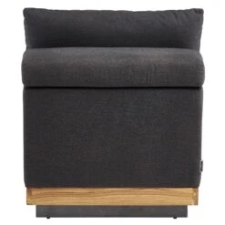 Kettler Royal Platform Mittelmodul Aluminium/Teak/Sunbrella Anthrazit/Sooty -Garten Und Außenbereich kettler royal platform mittelmodul aluminium teak sunbrella 1438231 5