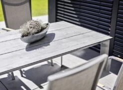 Kettler Gartentisch-Platte 95x95 Cm HPL Grau Mit Fräsung -Garten Und Außenbereich kettler tischplatte 95x95 cm hpl 1439518 3