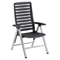 Kettler Wave Klappsessel Aluminium/Kunststoff Silber/Anthrazit -Garten Und Außenbereich kettler wave multipositionssessel silber anthrazit 0302001 0000 1