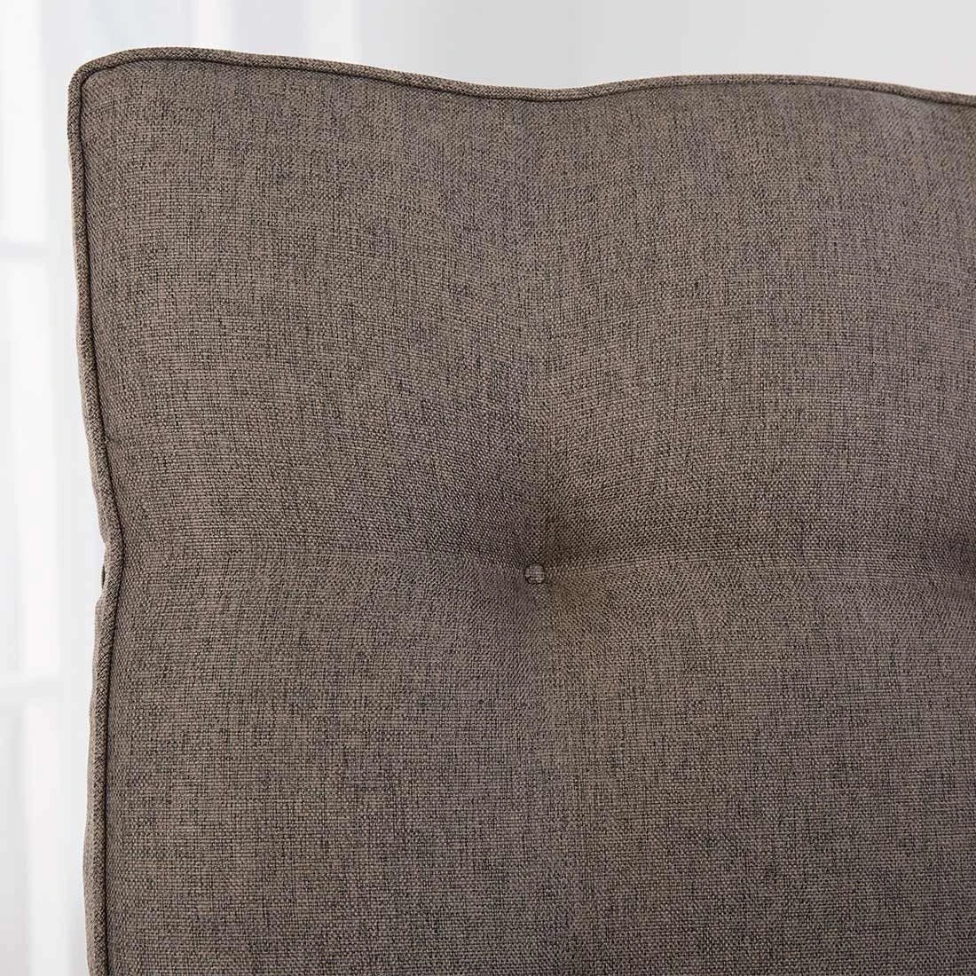 LC Garden Monaco Dininglounge 4-teilig Geflecht Inklusive Tisch Natur Mix/Grau 7 LC Garden Monaco Dininglounge 4-teilig Geflecht Inklusive Tisch Natur Mix/Grau – Bild 5