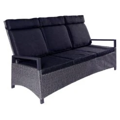 LC Garden Keramo Gartensofa Inkl. Kissen Aluminium/Geflecht Anthrazit/Grau Mix 9 LC Garden Keramo Gartensofa Inkl. Kissen Aluminium/Geflecht Anthrazit/Grau Mix -Garten Und Außenbereich lc garden keramo 3 sitzersofa inkl kissen aluminium geflecht 1345578 2