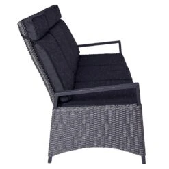 LC Garden Keramo Gartensofa Inkl. Kissen Aluminium/Geflecht Anthrazit/Grau Mix 11 LC Garden Keramo Gartensofa Inkl. Kissen Aluminium/Geflecht Anthrazit/Grau Mix -Garten Und Außenbereich lc garden keramo 3 sitzersofa inkl kissen aluminium geflecht 1345578 4