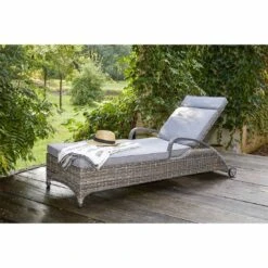 LC Garden Komido Gartenliege Aluminium/Geflecht Anthrazit/Omega Grau 11 LC Garden Komido Gartenliege Aluminium/Geflecht Anthrazit/Omega Grau -Garten Und Außenbereich lc garden komido gartenliege aluminium geflecht 1345347 5