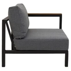 LC Garden Sondrino Eck-/Endmodul Aluminium/Polyester Anthrazit/Off-White-Schwarz -Garten Und Außenbereich lc garden sondrino endmodul links 90x90 cm alu polyester 1434469 2