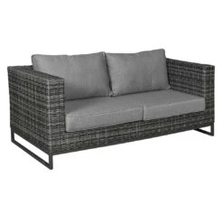 LC Garden Vivera Loungeset Aluminium/Geflecht Anthrazit/Omega-Anthrazit -Garten Und Außenbereich lc garden vivera loungeset aluminium geflecht 1495255 4