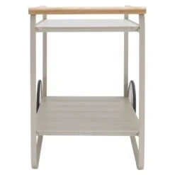 LifestyleGarden Portals Servierwagen Aluminium Korallensand-Matt -Garten Und Außenbereich lifestylegarden portals servierwagen aluminium korallensand matt 1282977 2