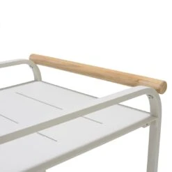 LifestyleGarden Portals Servierwagen Aluminium Korallensand-Matt -Garten Und Außenbereich lifestylegarden portals servierwagen aluminium korallensand matt 1282977 4