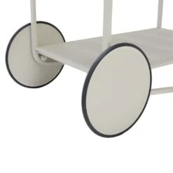 LifestyleGarden Portals Servierwagen Aluminium Korallensand-Matt -Garten Und Außenbereich lifestylegarden portals servierwagen aluminium korallensand matt 1282977 5