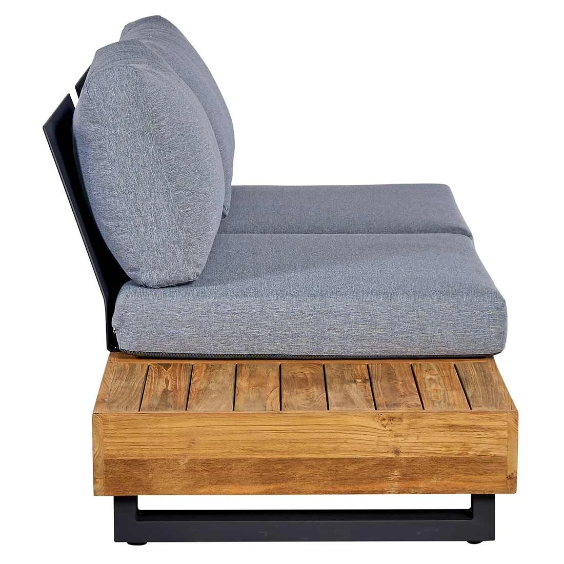 OUTLIV. Madrid Ecklounge 3-tlg. Teak Recycelt/Olefin Teak Recycelt/Grau 11 OUTLIV. Madrid Ecklounge 3-tlg. Teak Recycelt/Olefin Teak Recycelt/Grau – Bild 9