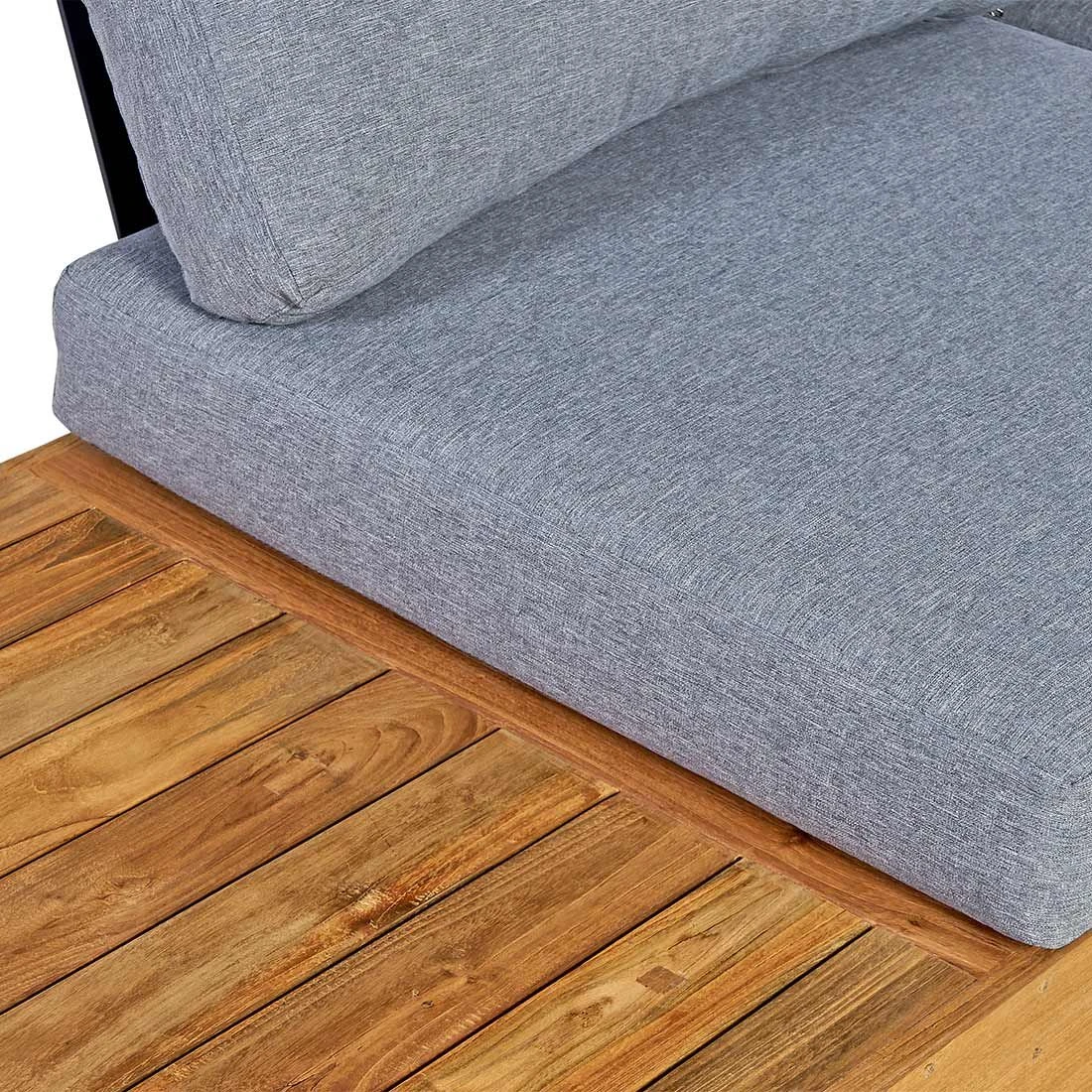 OUTLIV. Madrid Ecklounge 3-tlg. Teak Recycelt/Olefin Teak Recycelt/Grau 15 OUTLIV. Madrid Ecklounge 3-tlg. Teak Recycelt/Olefin Teak Recycelt/Grau – Bild 13