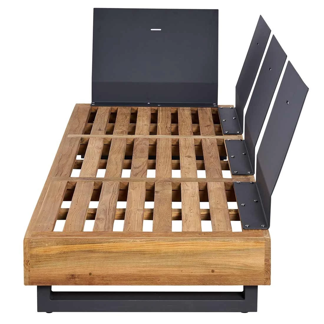 OUTLIV. Madrid Ecklounge 3-tlg. Teak Recycelt/Olefin Teak Recycelt/Grau 18 OUTLIV. Madrid Ecklounge 3-tlg. Teak Recycelt/Olefin Teak Recycelt/Grau – Bild 16