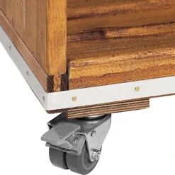 Müsing 4 Fahrrollen Mit Feststellern Silber