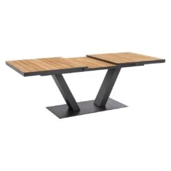 Musterring Den Haag Ausziehtisch 180/240x95cm Aluminium/Teak Anthrazit/Natur -Garten Und Außenbereich musterring den haag ausziehtisch 180 240x95cm aluminium teak 1472595 5