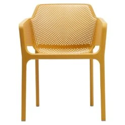 Nardi Net Stapelsessel Kunststoff Senf -Garten Und Außenbereich nardi net stapelsessel kunststoff 1481131 4