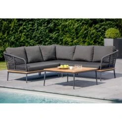 Niehoff Freeport Ecklounge 4-tlg. Mit Tisch 89x89cm Anthrazit 16 Niehoff Freeport Ecklounge 4-tlg. Mit Tisch 89x89cm Anthrazit -Garten Und Außenbereich niehoff freeport loungeecke 4 tlg mit tisch 89x89cm 1412084 7