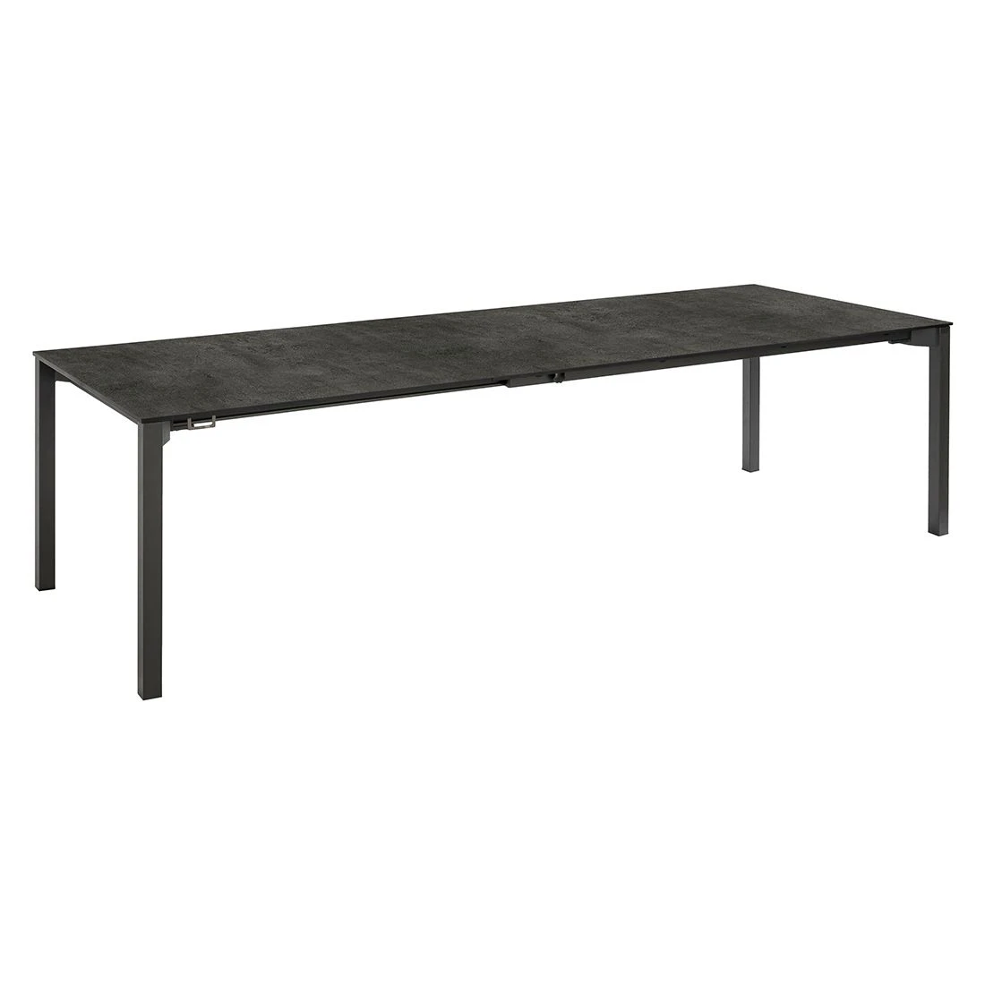 Niehoff Savona Ausziehtisch 200/300x100cm Stahl/HPL Anthrazit/Beton 7 Niehoff Savona Ausziehtisch 200/300x100cm Stahl/HPL Anthrazit/Beton – Bild 5