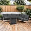 OUTLIV. Atlanta Dininglounge 2-tlg. Aluminium/Polyester Anthrazit/Grau 1 OUTLIV. Atlanta Dininglounge 2-tlg. Aluminium/Polyester Anthrazit/Grau -Garten Und Außenbereich outliv atlanta dininglounge 2 tlg aluminium polyester 1486235 1