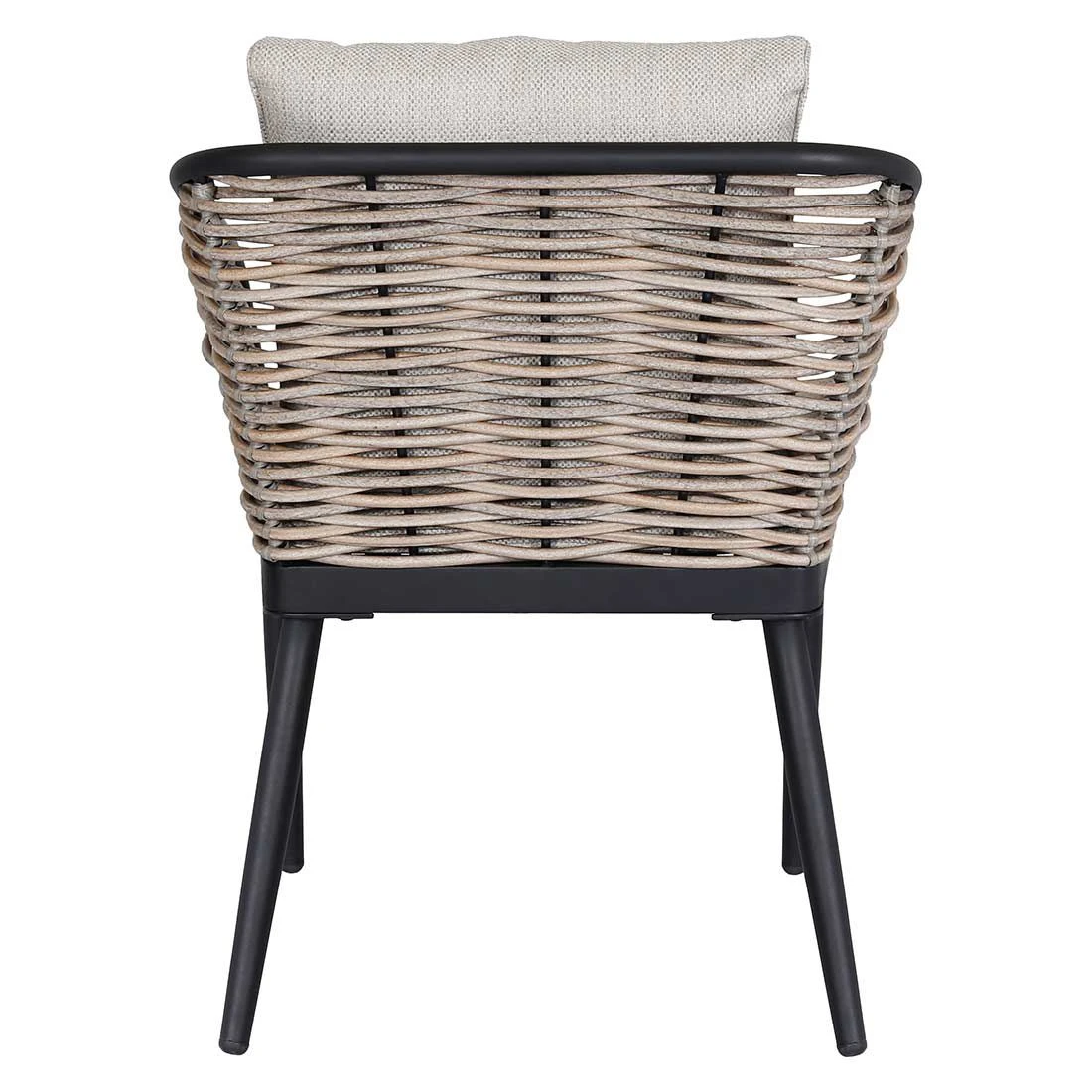 OUTLIV. Da Vinci Gartensessel Aluminium/Geflecht Natur Braun/Stone Sand 7 OUTLIV. Da Vinci Gartensessel Aluminium/Geflecht Natur Braun/Stone Sand – Bild 5