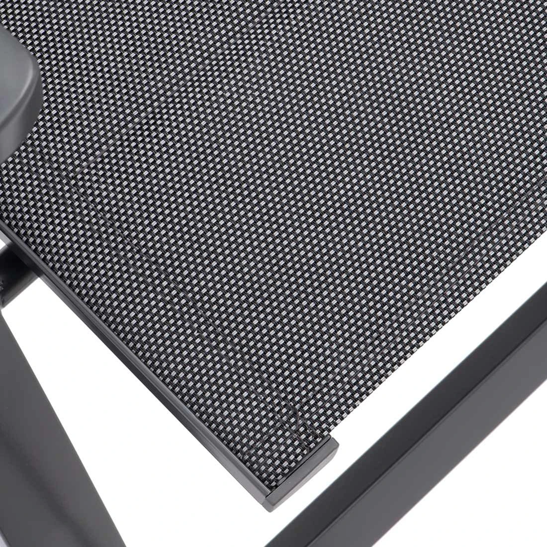 OUTLIV. Falun Klappsessel Aluminium/Textilene Anthrazit 10 OUTLIV. Falun Klappsessel Aluminium/Textilene Anthrazit – Bild 8