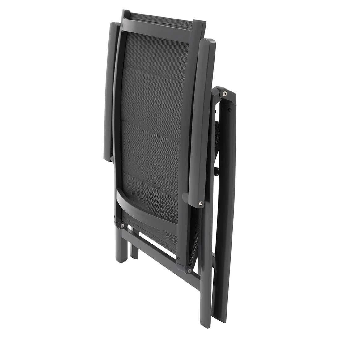 OUTLIV. Falun Klappsessel Aluminium/Textilene Anthrazit 11 OUTLIV. Falun Klappsessel Aluminium/Textilene Anthrazit – Bild 9