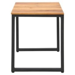 OUTLIV. Floris Hocker Stahl/Akazie Schwarz/Natur 10 OUTLIV. Floris Hocker Stahl/Akazie Schwarz/Natur -Garten Und Außenbereich outliv floris hocker stahl akazie 1343213 2