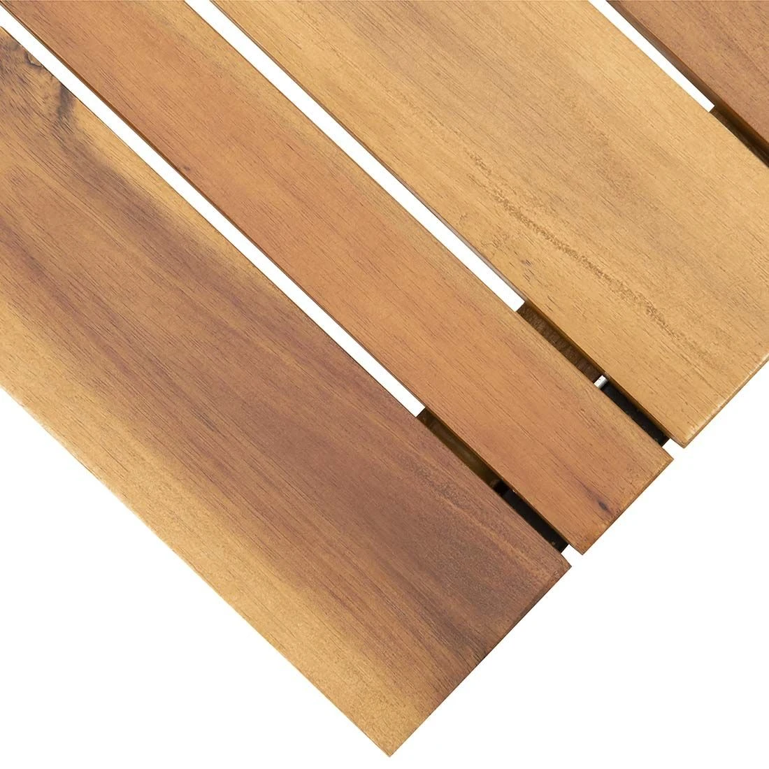 OUTLIV. Floris Hocker Stahl/Akazie Schwarz/Natur 6 OUTLIV. Floris Hocker Stahl/Akazie Schwarz/Natur – Bild 4