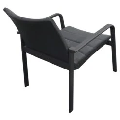 OUTLIV. Fontana Loungeset 4-tlg. Aluminium/Polster Anthrazit/Grau -Garten Und Außenbereich outliv fontana sofagruppe 4 tlg aluminium polster 1340661 4