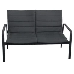 OUTLIV. Fontana Loungeset 4-tlg. Aluminium/Polster Anthrazit/Grau -Garten Und Außenbereich outliv fontana sofagruppe 4 tlg aluminium polster 1340661 5