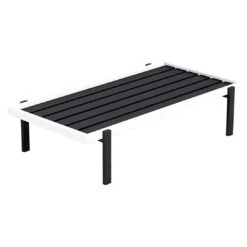 OUTLIV. By Detlef Steves Glamour Ecklounge 3-tlg. Aluminium/Sunbrella Schwarz/Flanelle -Garten Und Außenbereich outliv glamour loungeecke 3 tlg aluminium sunbrella 1379865 5