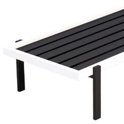 OUTLIV. By Detlef Steves Glamour Ecklounge 3-tlg. Aluminium/Sunbrella Schwarz/Flanelle -Garten Und Außenbereich outliv glamour loungeecke 3 tlg aluminium sunbrella 1379865 7