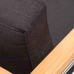 OUTLIV. Hawaii Ecklounge Edelstahl/Teak/Polster Dunkelgrau -Garten Und Außenbereich outliv hawaii loungeecke edelstahl teak polster 1340782 10