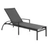 OUTLIV. Julia Gartenliege Aluminium/Textilene Anthrazit/Coal -Garten Und Außenbereich outliv julian stapelliege aluminium rope 1365565 1
