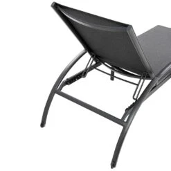 OUTLIV. Julia Gartenliege Aluminium/Textilene Anthrazit/Coal -Garten Und Außenbereich outliv julian stapelliege aluminium rope 1365565 10