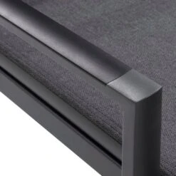 OUTLIV. Julia Gartenliege Aluminium/Textilene Anthrazit/Coal -Garten Und Außenbereich outliv julian stapelliege aluminium rope 1365565 12